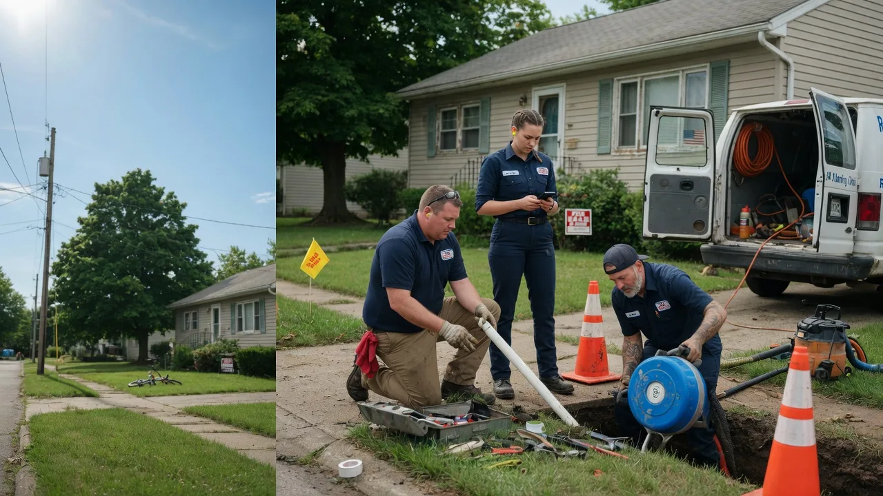 Sewer Line Repair in Hallam, NE near me